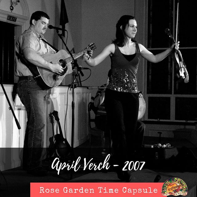 Looking back on 30 years.... Next up is April Verch, shown here in 2007. This fine fiddler, stepdancer and singer joins us on May 18 to finish out our 30th anniversary season! Tix: http://bit.ly/RG19aprilverch 
@aprilverch