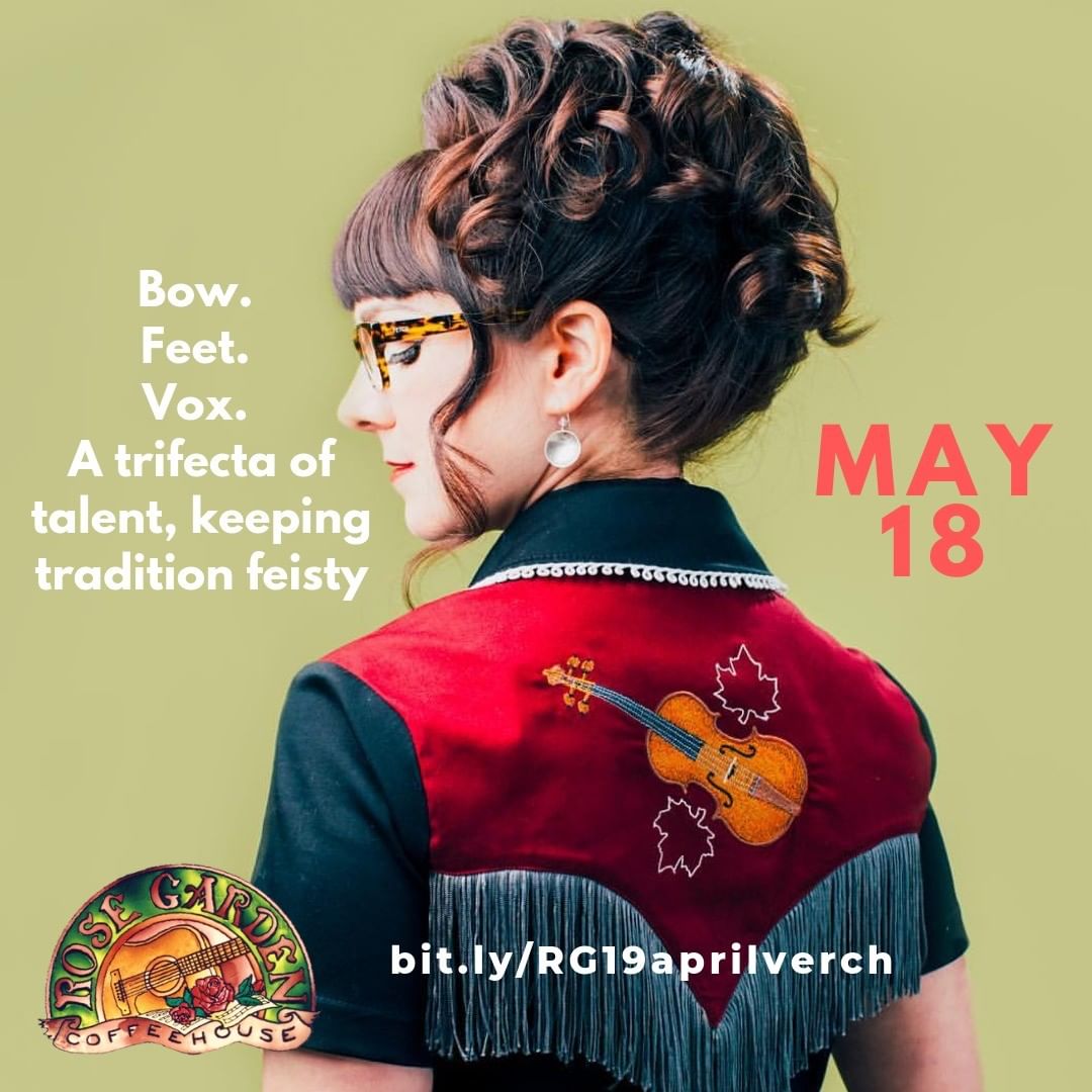April Verch returns home to Mansfield, Mass., on May 18. 
Tix: http://bit.ly/RG19aprilverch
@aprilverch