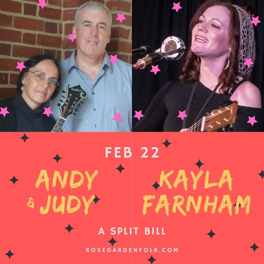 Join us TONIGHT. Sing, relax, enjoy. Andy & Judy's folk extravaganza and our contest winner Kala Farnham split the bill! Don't miss out: http://bit.ly/andyjudykala

@kalafarnham @andyjudysing