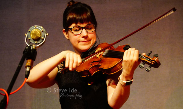 April Verch performs at the Circle of Friends Coffeehouse in Franklin, Mass. in 2017. Photo by Stephen Ide April Verch performs at the Circle of Friends Coffeehouse in Franklin, Mass. in 2017. Photo by Stephen Ide