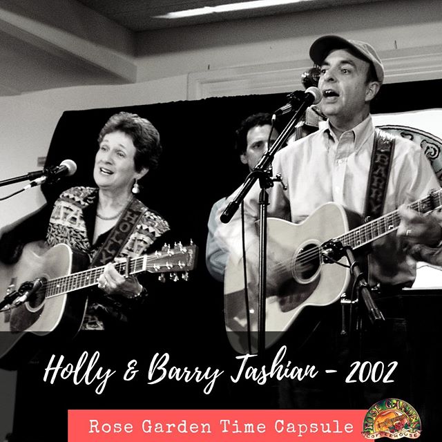Looking back on 30 years.... Holly & Barry Tashian in 2002. Come join us for our 30th anniversary show featuring the Kennedys on April 13!