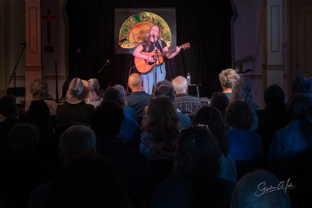 Charlotte Morris performs during the 2025 Performing Songwriter Competition.